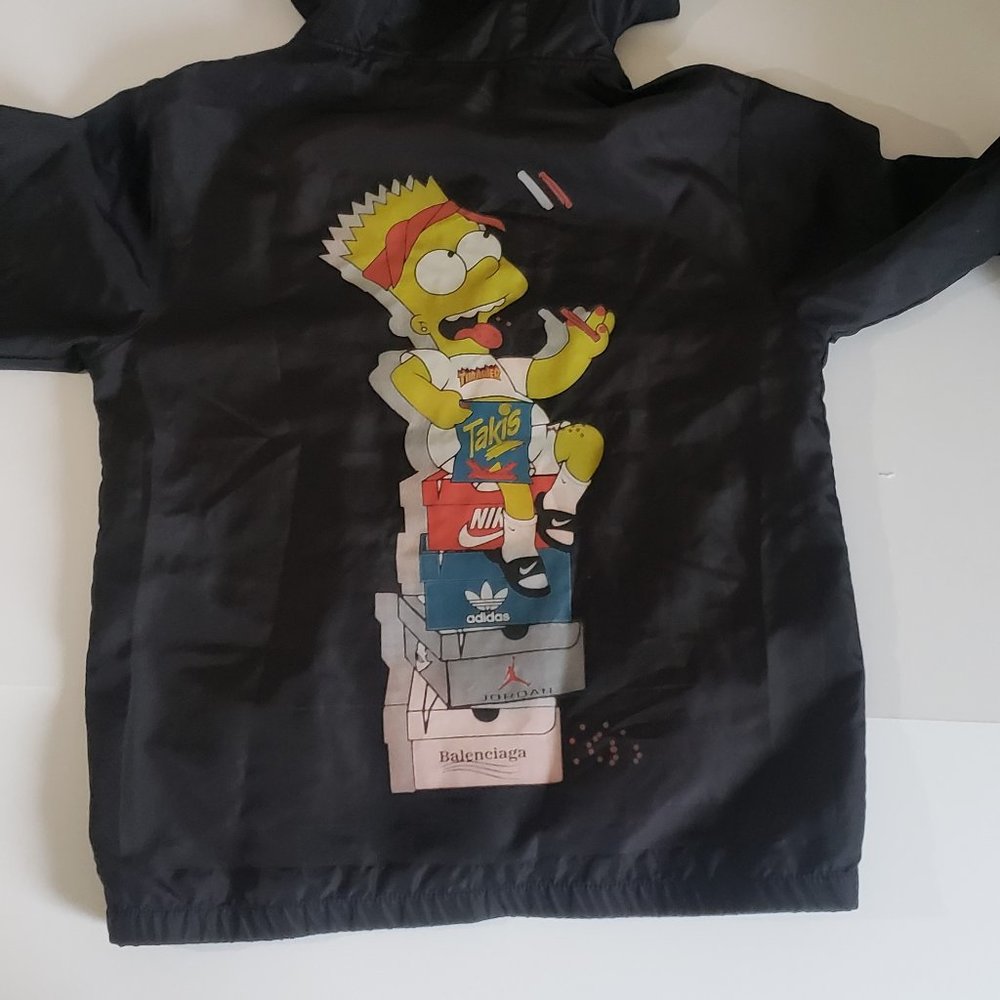 Independent trading TicToc Nike Bart Windbreaker Hood Jacket Youth Sz Med 10/12